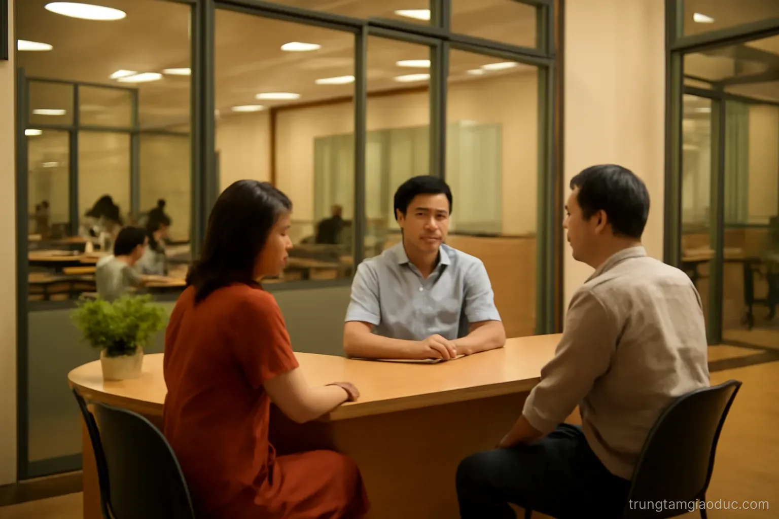 Cấu trúc chi phí của một trung tâm điển hình